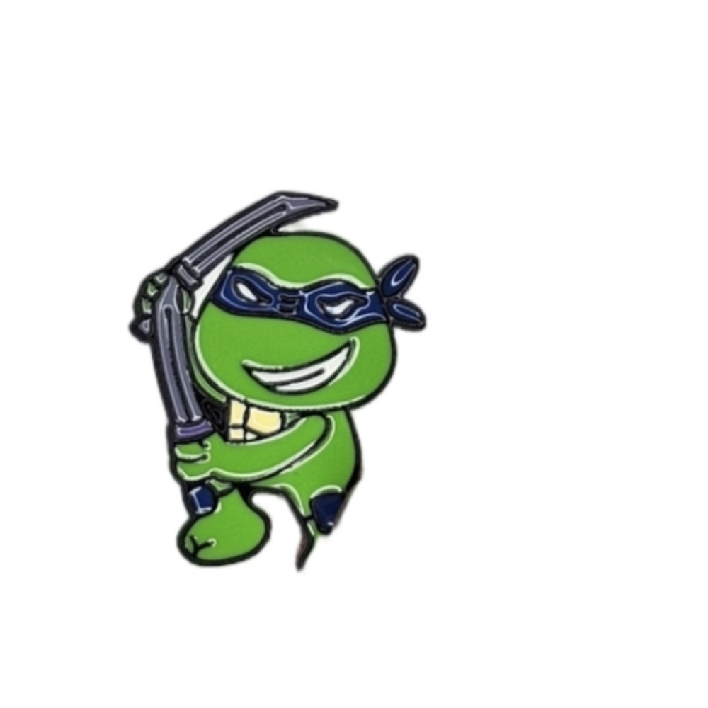 Teenage Mutant Ninja Turtles Leonardo Enamel Pin – Blue Bandana Collectible